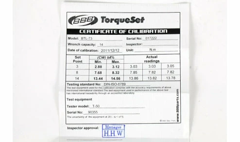 Clé Dynamométrique BBB Torqueset 2 à 14 Nm Pour Pièces Vélo – Image 6