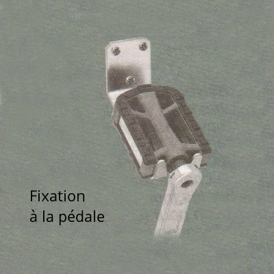 Crochet Mural Pour Vélo Fixation à La Pédale - Point – Image 3