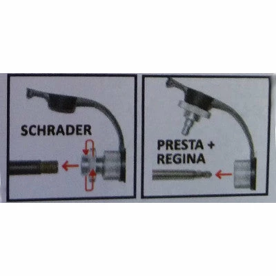 Barbieri Embout Gonfleur Vélo Cartouche CO2 Avec Manomètre – Image 4