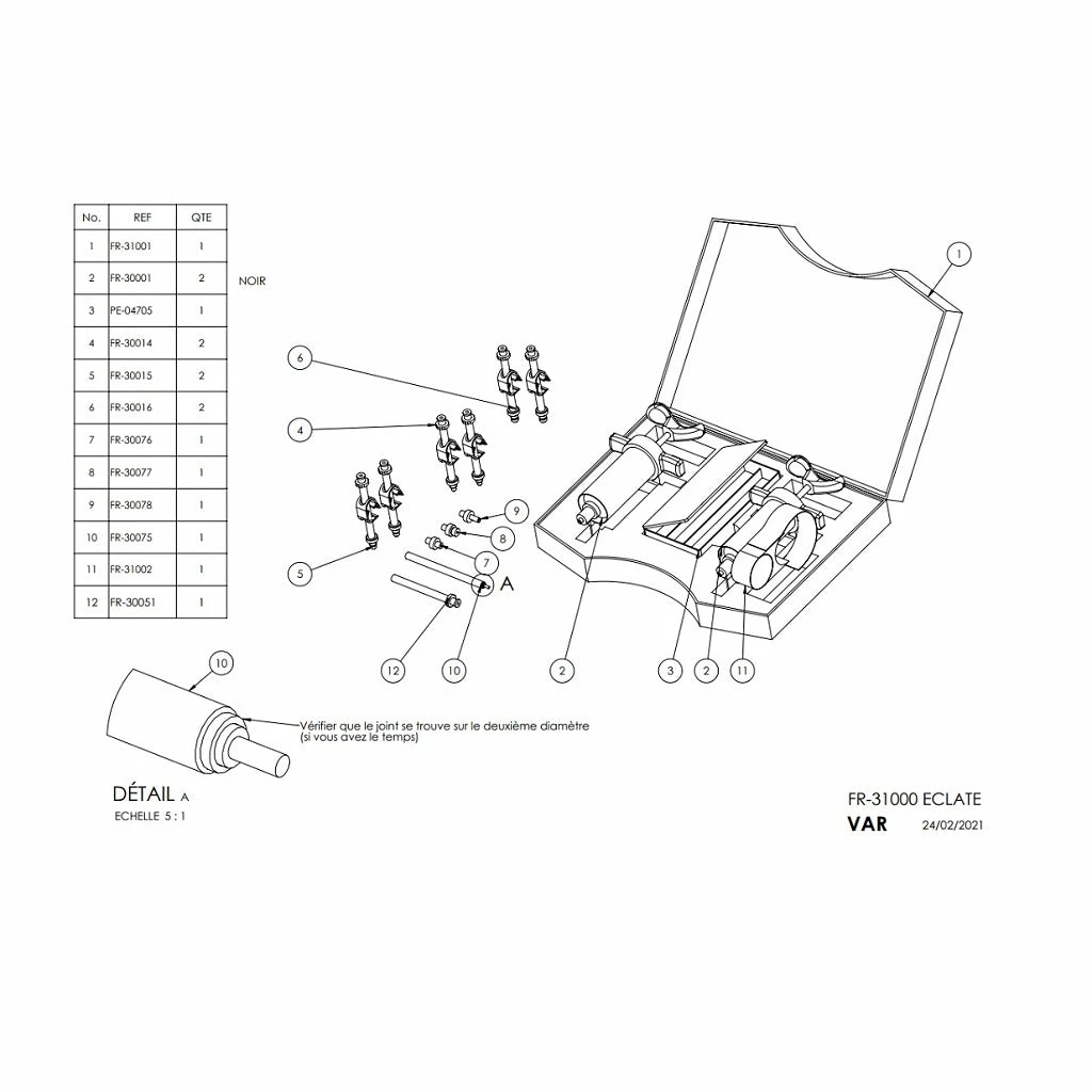 Kit De Purge Pour Freins Hydrauliques Liquide DOT/Minéral VAR – Image 3