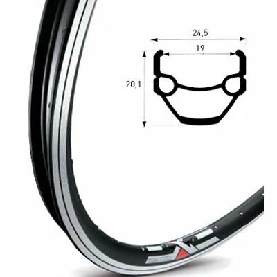 Mach1 Paire De Roues 26 Pouces Pour V-Brake Et Cassette Shimano – Image 2