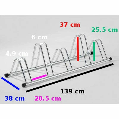 Andrys Parking Vélo 5 Places Haut Et Bas – Image 2