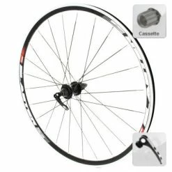Roue Arrière Vélo Route 700 Rodi Blaster Pour Cassette Shimano