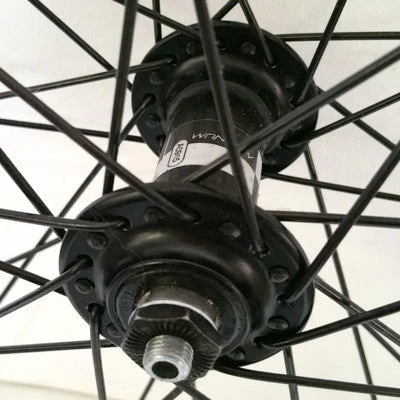 Roue Avant Noire Vélo 28 Pouces Airline Rodi – Image 2