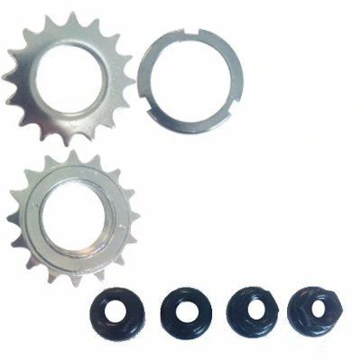 Point Roues Avant Et Arrière Moyeu Flip Flop Fixie Single Speed Noires – Image 4