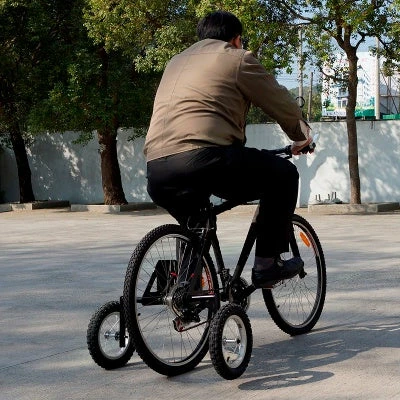 XPRIT Roues Stabilisatrices Pour Vélo Adulte Fixation Hauban Et Base – Image 4