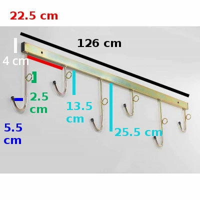 Andrys Support Au Mur 6 Vélos Avec Fixation Antivol – Image 6